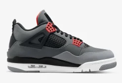 Air Jordan 4 Infrared gray SKU-DH6927-061