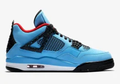 Travis Scott x Air Jordan 4 Houston Oilers SKU-308497-406
