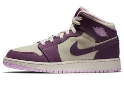 Air Jordan 1 Mid GS AJ1 Pro Purple SKU-555112-500