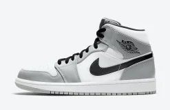 Air Jordan 1 Mid Light Smoke Grey SKU-554724-092