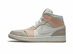 Air Jordan 1 Mid Milan White Beige SKU-CV3044-100
