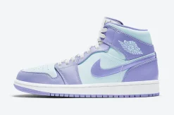 Air Jordan 1 Mid Purple Pulse SKU-554724-500