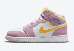 Air Jordan 1 Mid SE GS Arctic Pink SKU-DC9517 600