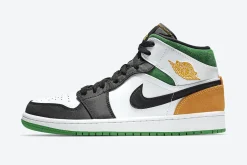 Air Jordan 1 Mid SE Oakland colorway SKU-852542-101
