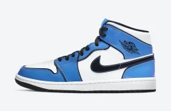 Air Jordan 1 Mid SE Signal Blue SKU-DD6834-402