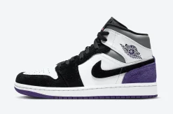 Air Jordan 1 Mid SE Varsity Purple Oakland SKU-852542-105