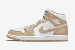 Air Jordan 1 Mid Tan Gum SKU-554724-271