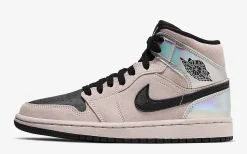 Air Jordan 1 Mid WMNS Iridescent SKU-BQ6472-602