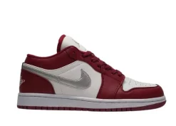 Jordan 1 Low Cardinal Red GS SKU-553560-607