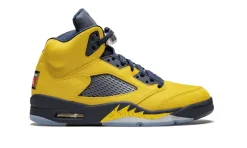 Air Jordan 5 Retro Baskets Michigan SKU-CQ9541-704