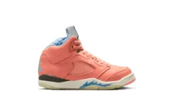 Air Jordan 5 Unisex DJ Khaled Crimson Bliss Enfant (PS) SKU-DV4980-641
