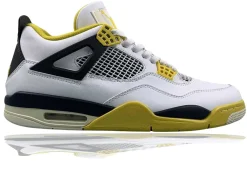 Air Jordan 4 WMNS VIVID SULFUR SKU-AQ9129-101