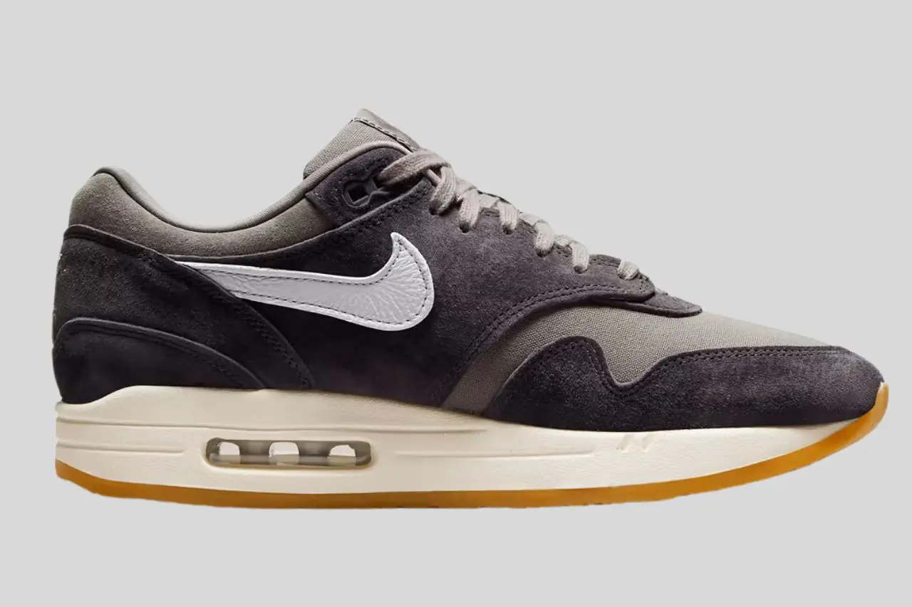 NIKE Wmns Air Max 1 Crêpe Zacht Grijs