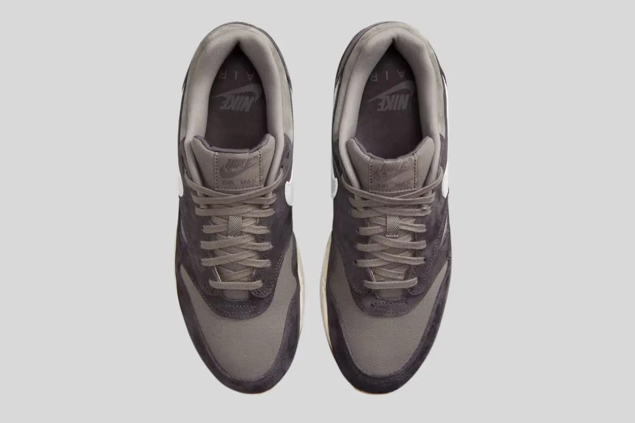 NIKE Wmns Air Max 1 Crêpe Zacht Grijs(3)