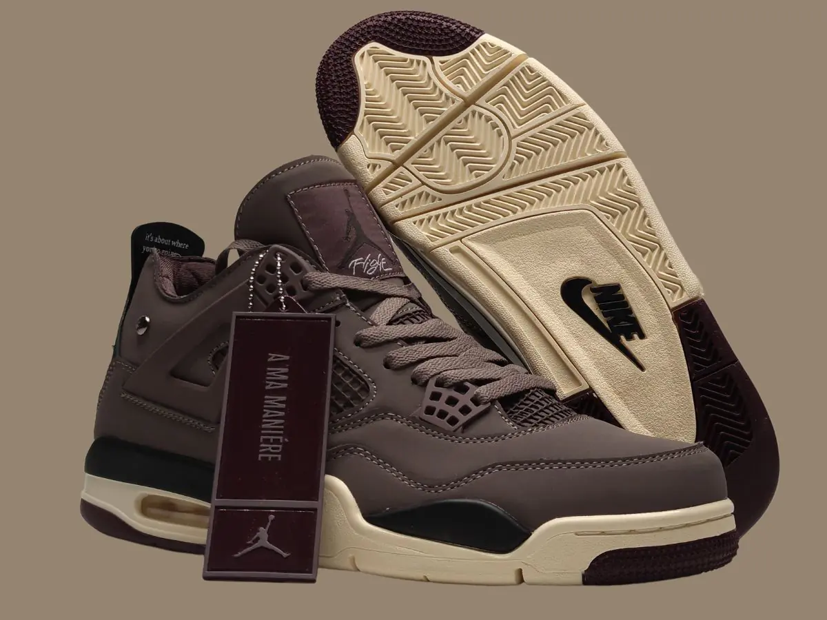 A Ma Maniere x Air Jordan 4 Violet Ore SKU-DV6773-220(3)