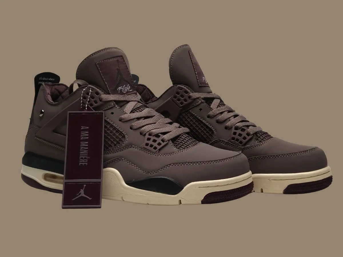 A Ma Maniere x Air Jordan 4 Violet Ore SKU-DV6773-220(4)