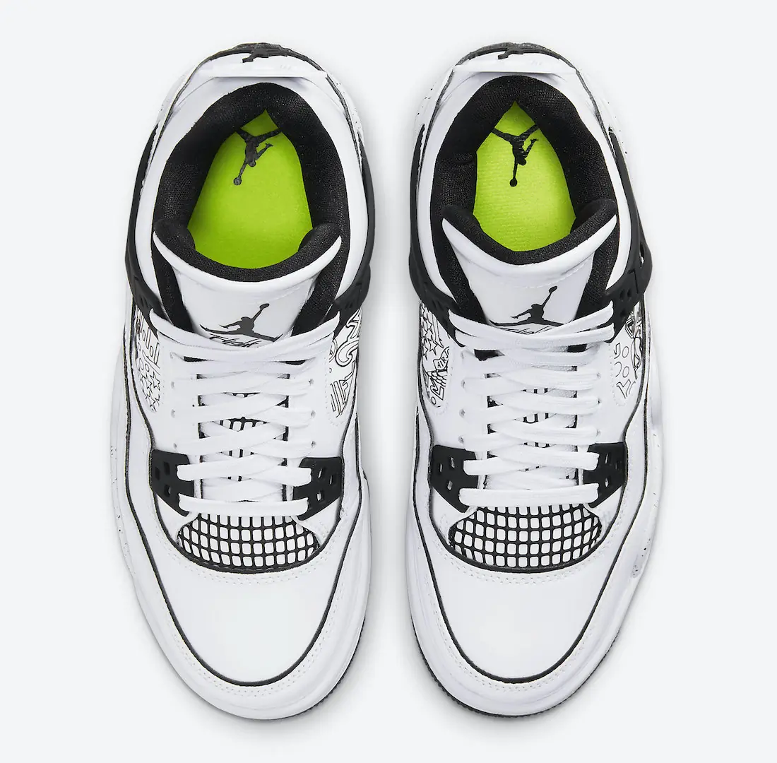 Air Jordan 4 GS DIY SKU-DC4101-100(3)