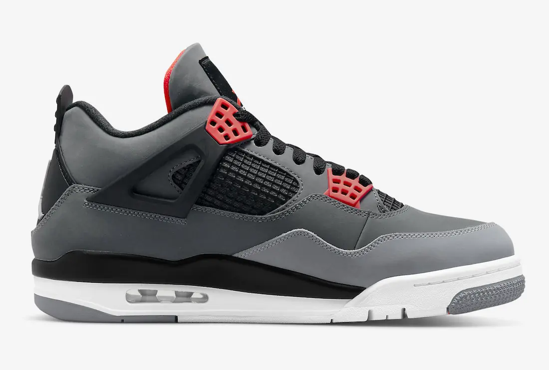 Air Jordan 4 infravermelho cinza SKU-DH6927-061