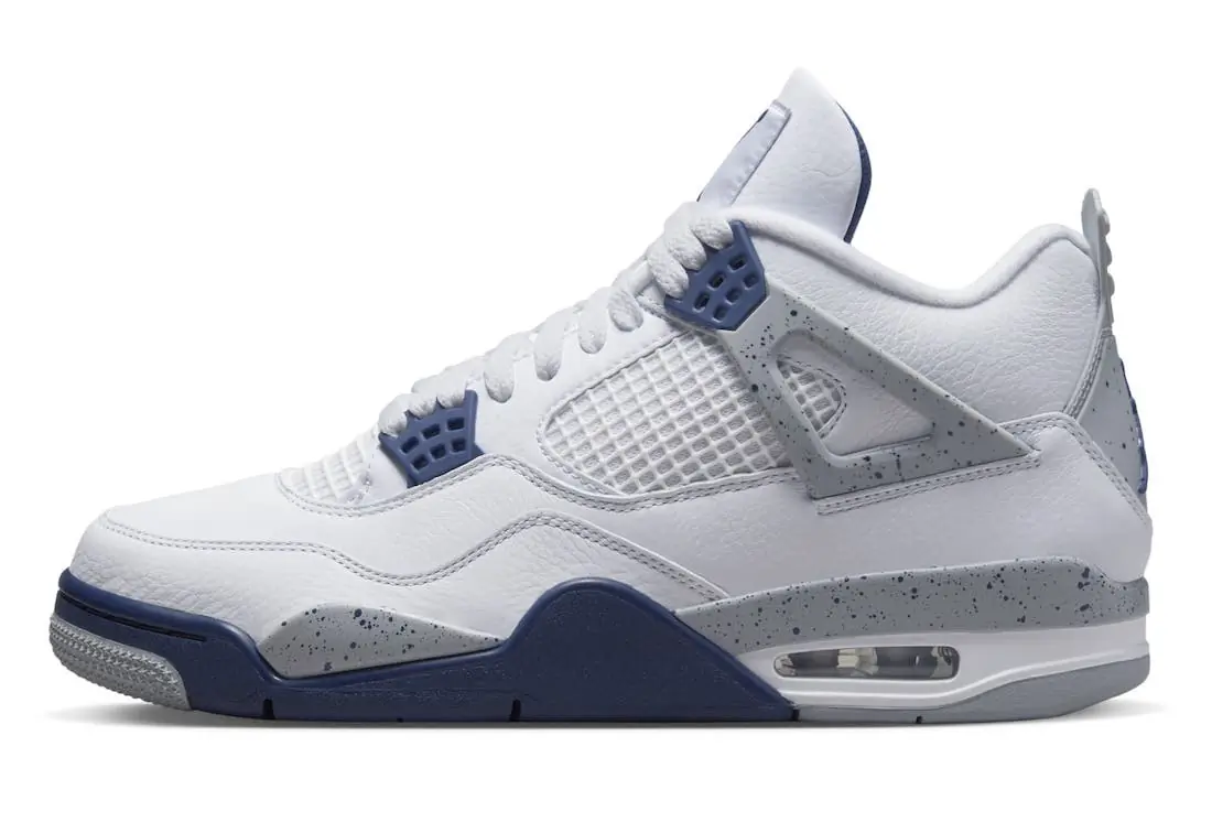 Air Jordan 4 Azul marino medianoche SKU-DH6927-140(1)