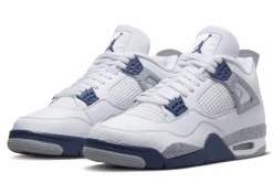 Air Jordan 4 Azul marino medianoche SKU-DH6927-140(4)