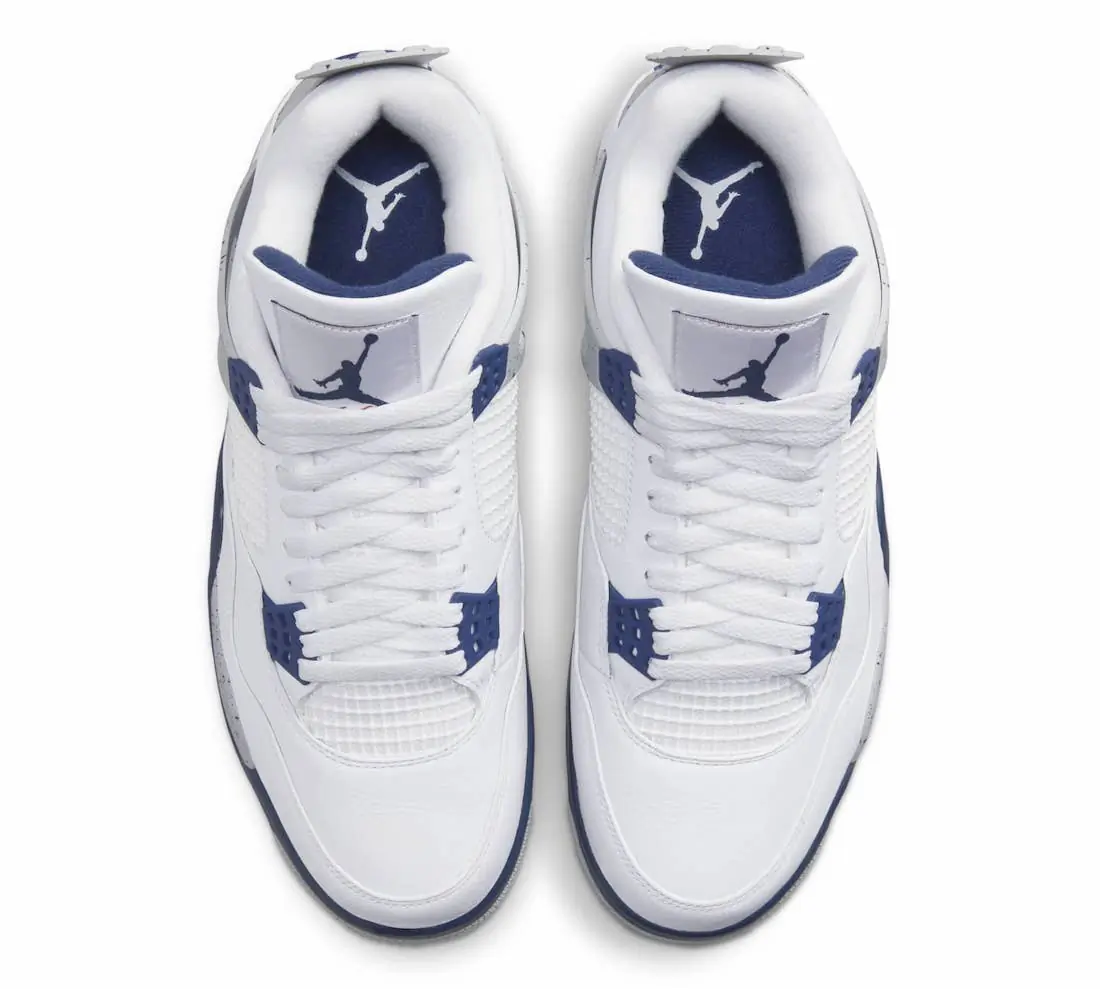 Air Jordan 4 Azul Marino Medianoche SKU-DH6927-140(5)