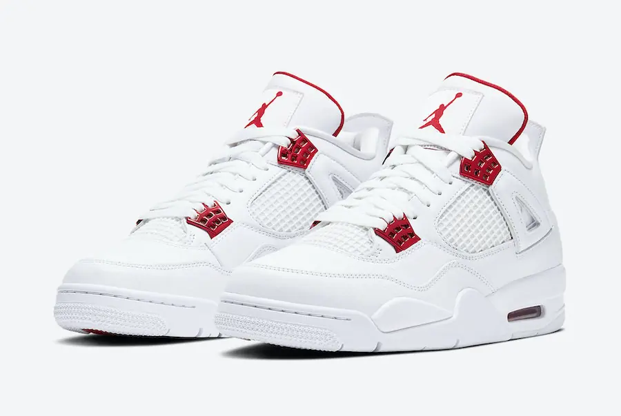 Air Jordan 4 Vermelho Metálico SKU-CT8527-112(2)