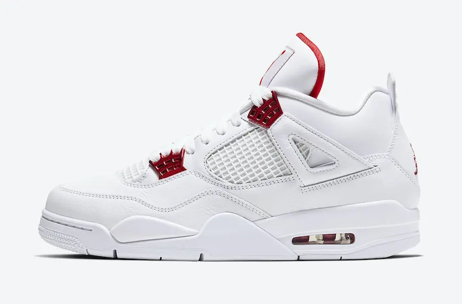 Air Jordan 4 Vermelho Metálico SKU-CT8527-112(4)