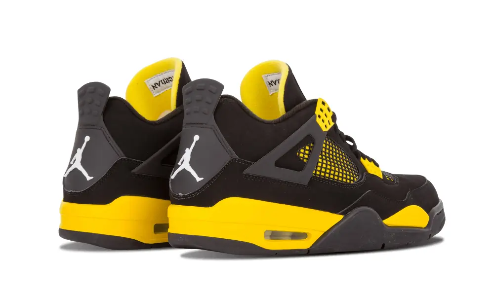 Air Jordan 4 Trovão Ouro SKU-308497-008(2)