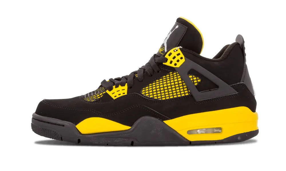 Air Jordan 4 Trovão Ouro SKU-308497-008(4)