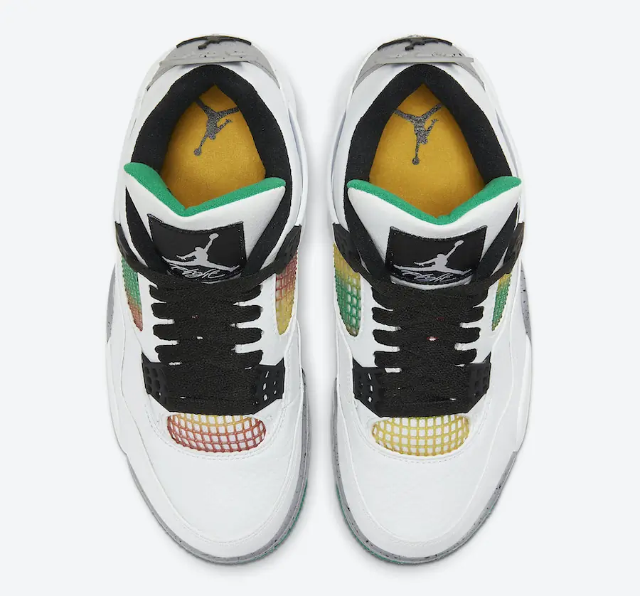 Air Jordan 4 WMNS Rasta SKU-AQ9129-100(3)