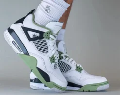 Air Jordan 4 WMNS Seafoam SKU-AQ9129-103(10)