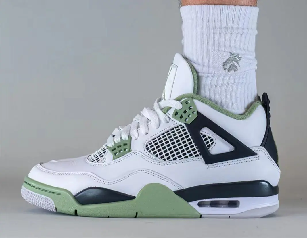 Air Jordan 4 WMNS Seafoam SKU-AQ9129-103(11)