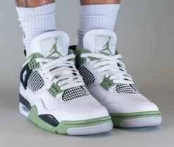 Air Jordan 4 WMNS Seafoam SKU-AQ9129-103(12)