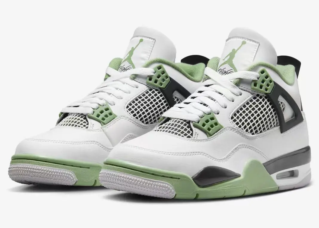 Air Jordan 4 WMNS Seafoam SKU-AQ9129-103(4)
