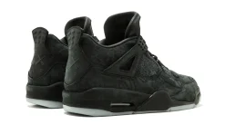 KAWS x Air Jordan 4 Noir SKU-930155-001(2)
