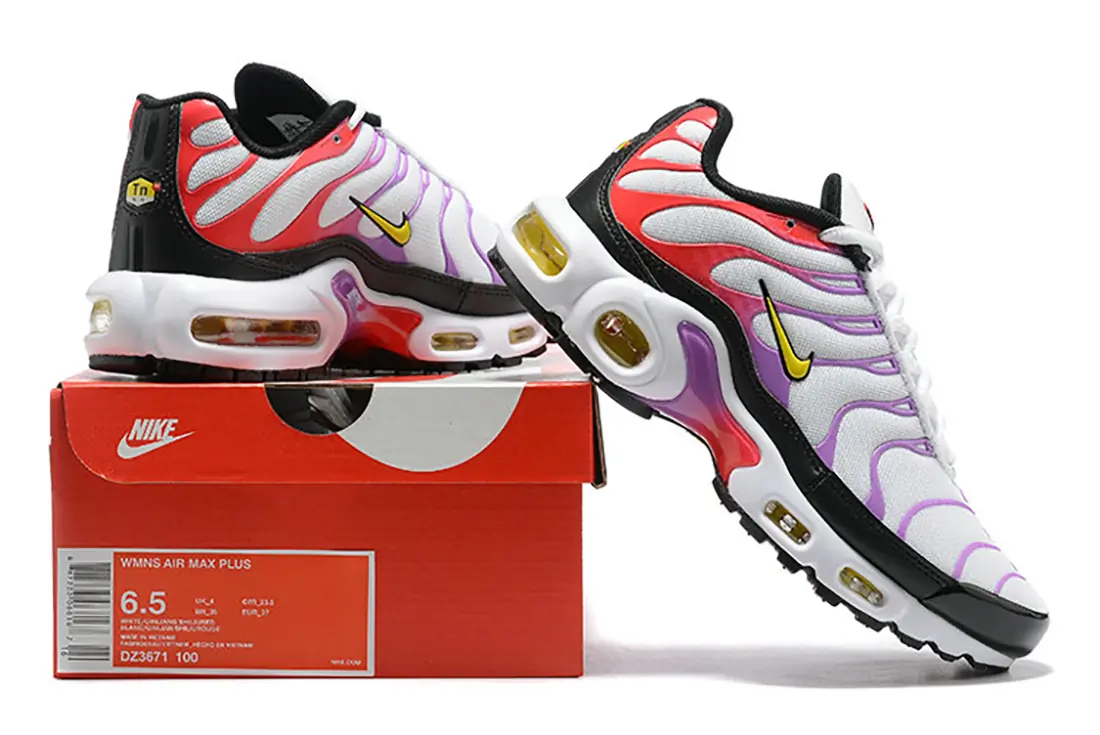 Nike Air Max Plus Tn Bianche Rosse Magenta SKU-DZ3671-100(5)