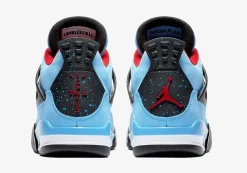 Travis Scott x Air Jordan 4 Houston Oilers SKU-308497-406(5)