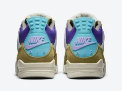 Union x Air Jordan 4 Desert Moss SKU-DJ5718-300(1)