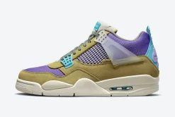 Union x Air Jordan 4 Desert Moss SKU-DJ5718-300(4)