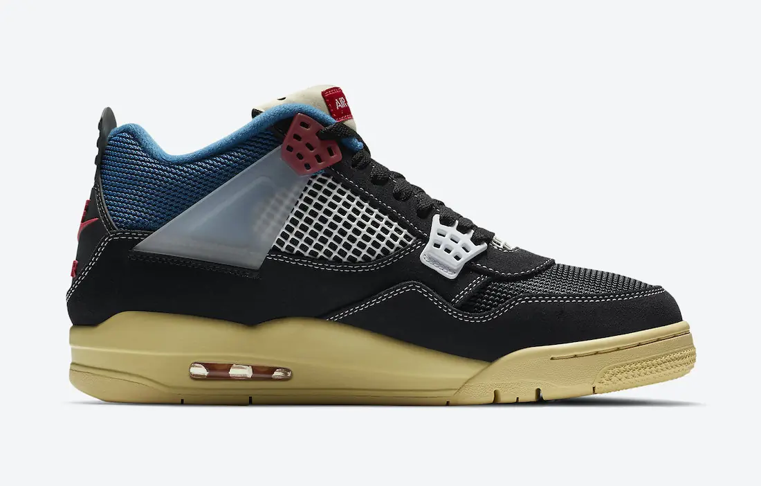 Union x Air Jordan 4 Cinza SKU-DC9533-001