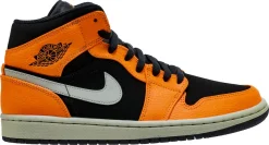 Air Jordan 1 Mid Cono Nero SKU-554724-062(4)