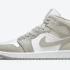 Air Jordan 1 Mid College Cinza SKU-554724-082