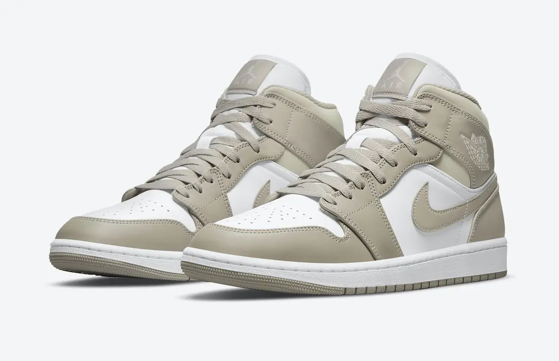 Air Jordan 1 Mid College Grey SKU-554724-082(2)