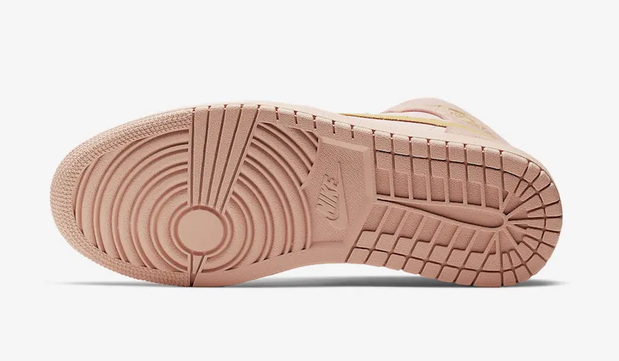 Air Jordan 1 Mid Coral Ouro SKU-852542-600(5)