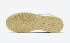 Air Jordan 1 Mid GS Vernice Drip SKU-DD1666-100(5)
