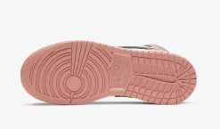 Air Jordan 1 Mid GS Quarzo Rosa SKU-555112-603(5)