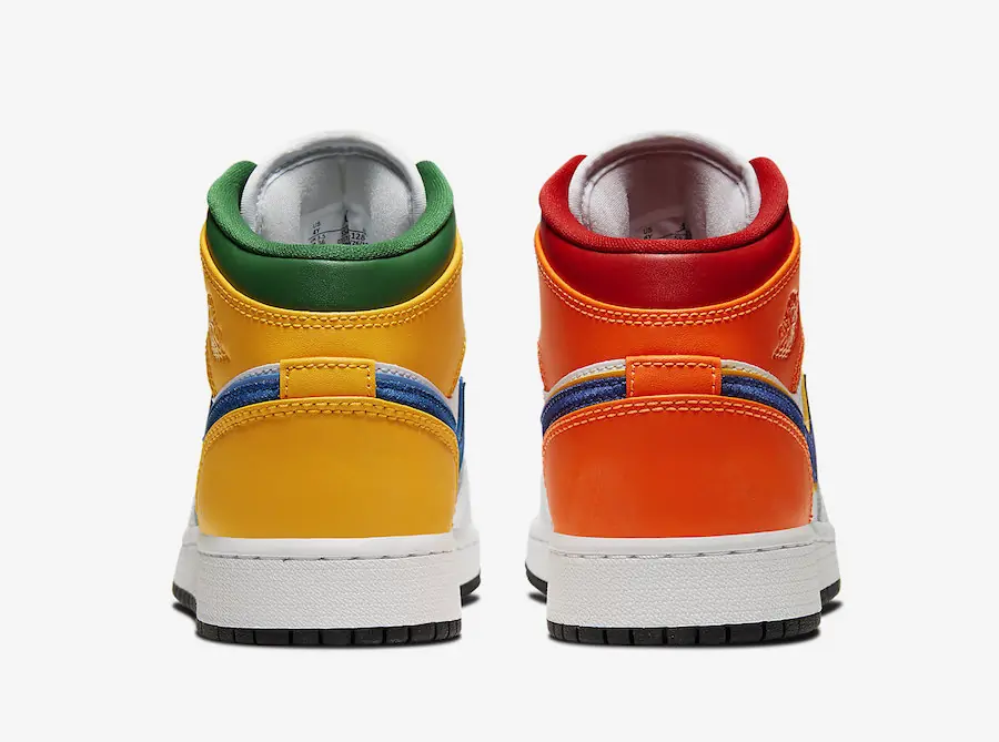 Air Jordan 1 Mid GS Tres Turba SKU-554725-128(1)