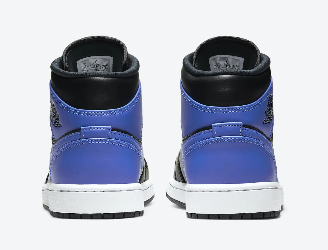Air Jordan 1 Mid Hyper Royal SKU-554724-077(1)