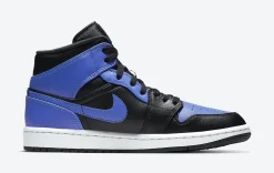 Air Jordan 1 Mid Hyper Royal SKU-554724-077(3)