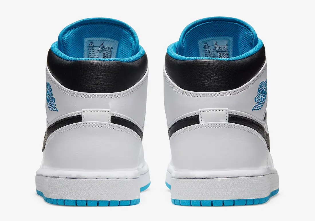 Air Jordan 1 Mid Láser Azul SKU-554724-141(1)